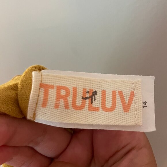 TRULUV Mustard Romper - Picture 3 of 3